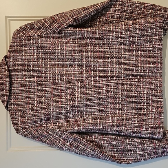 Bagatelle Collection Elegant Pink Tweed Women's Jacket-Blazer Sz Small - Picture 8 of 8